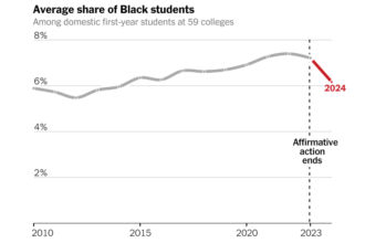 What Happened to Enrollment at Top Colleges After Affirmative Action Ended