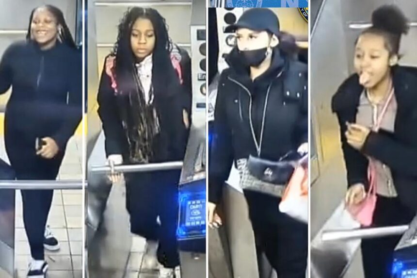 Woman, 71, heading to New Year's Day church service fights back when teen girls attack, try to rob her in NYC subway station