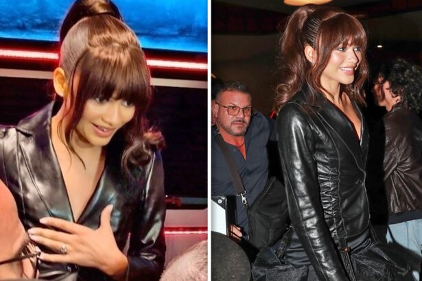 Zendaya’s All Smiles During First Appearance Since Engagement News