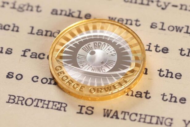 George Orwell Gets His Own £2 Coin Featuring an All-Seeing Eye
