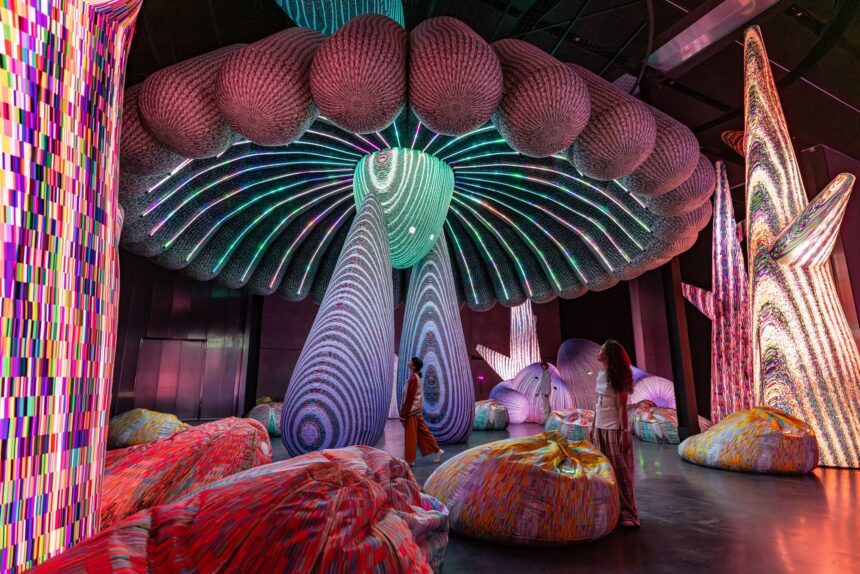 A Monumental Immersive Installation by ENESS Prompts Joy and Togetherness — Colossal