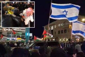 Anti-Israel protest erupts into mayhem in Orthodox Jewish neighborhood in NYC