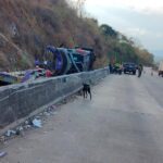 At least 18 dead as bus’ brakes fail