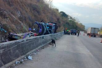 At least 18 dead as bus’ brakes fail