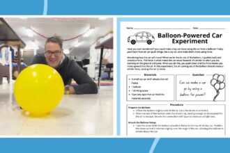 Balloon-Powered Car Experiment: How-To Plus Free Worksheet