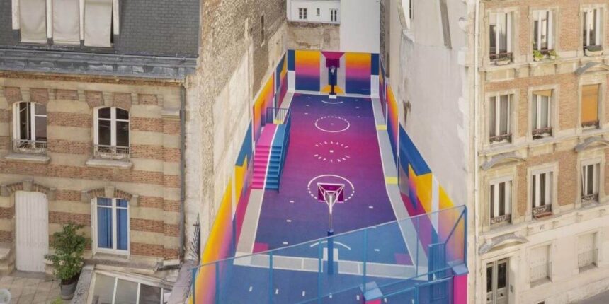 Basketball’s social media sensation: Pigalle Duperré is a work of art in Paris