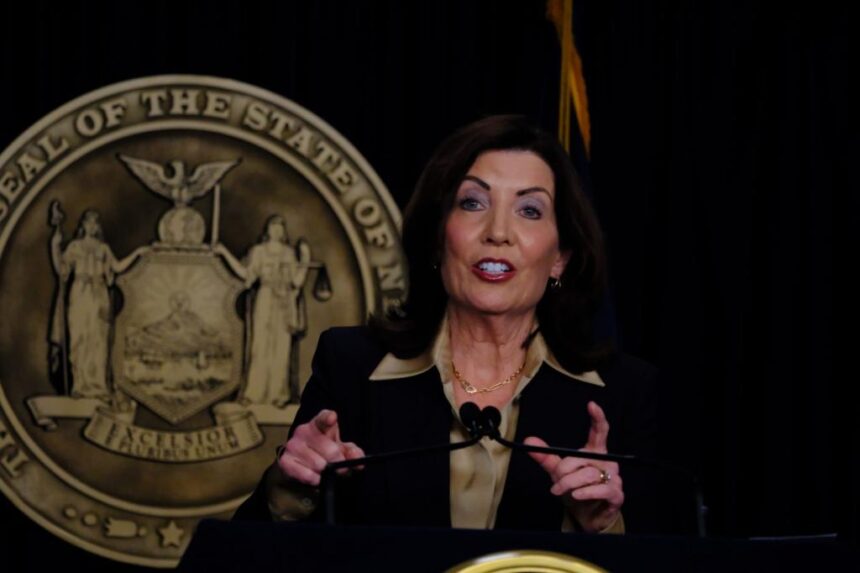 Cowardly Kathy Hochul partly caves to progressives on Eric Adams