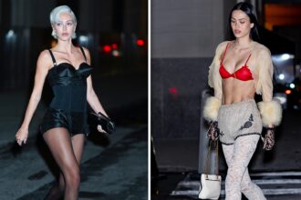 Delilah Hamlin and Amelia Hamlin Heat Up NYC in Sexy Lingerie