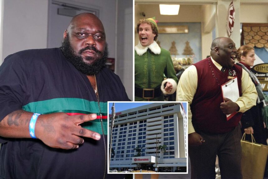 ‘Elf’ actor Faizon Love accused of attacking female hotel clerk