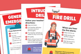 Emergency Posters for Kids Bundle (Free Printables)