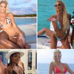 Emma Hernan & Chelsea Lazkani Hot Besties in Bikinis for Galentine’s Day!