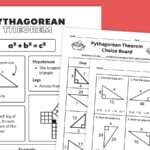 Free Printable Pythagorean Theorem Worksheet Bundle