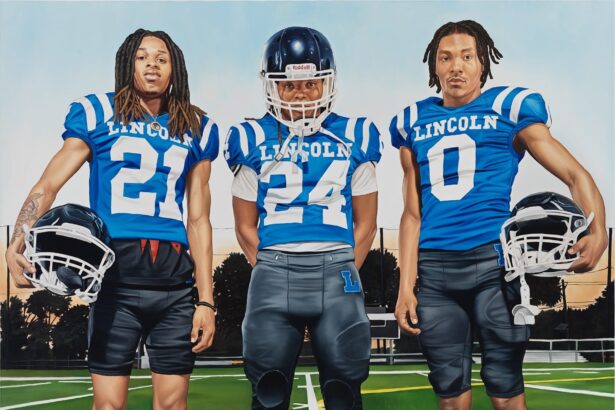 In ‘Flying High,’ Tyler D. Ballon’s Portraits Parallel Sports, History, Identity, and Patriotism — Colossal