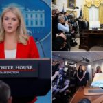 Karoline Leavitt says White House will assume control of daily press pool after AP loses in court