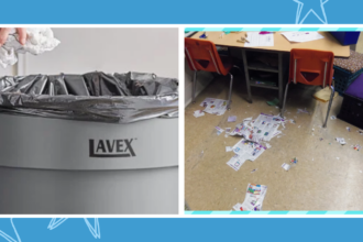 Keep Your Classroom Clean With This “Mystery Trash” Hack