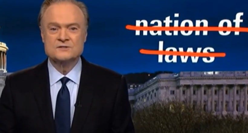 Lawrence O’Donnell Calls For Impeachment Of Trump Treasury Secretary