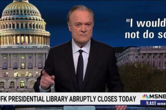 Lawrence O’Donnell Calls Out Trump For Closing JFK Library