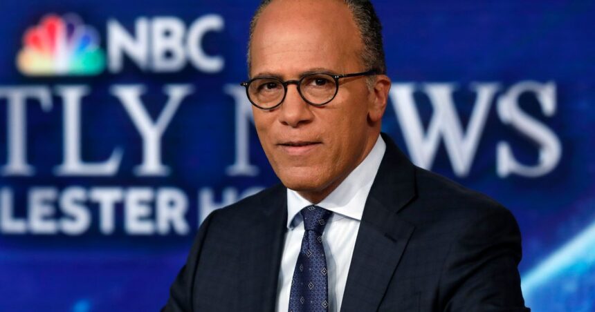 Lester Holt To Leave ‘NBC Nightly News’