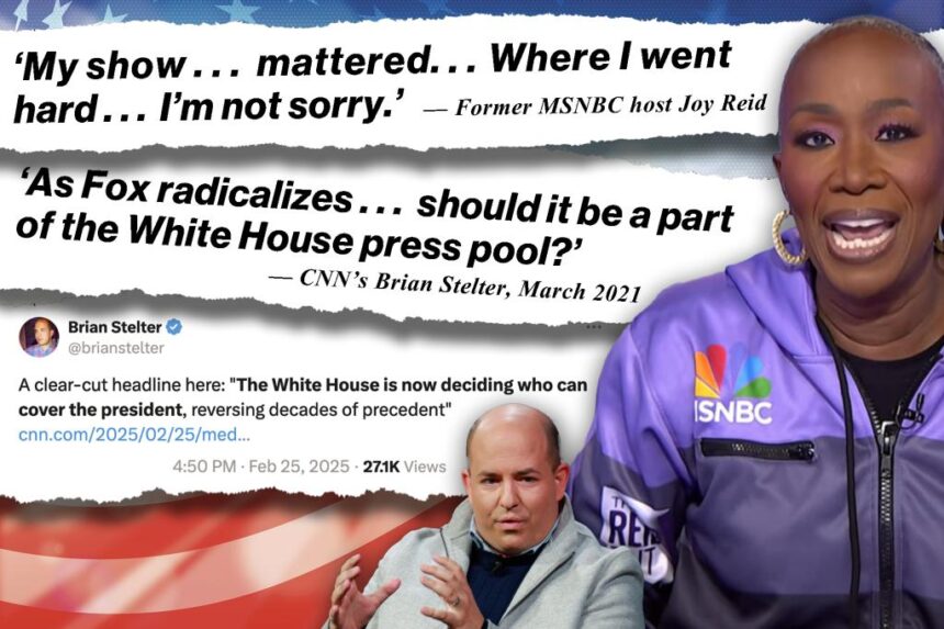 MSNBC’s Joy Reid offers a delusional farewell, CNN’s Brian Stelter reveals his anti-right bias and more