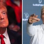 Donald Trump (L) and Martina Navratilova (R) [Image source: Getty]