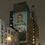 Massive “Free Luigi” Image Projected on Manhattan Building