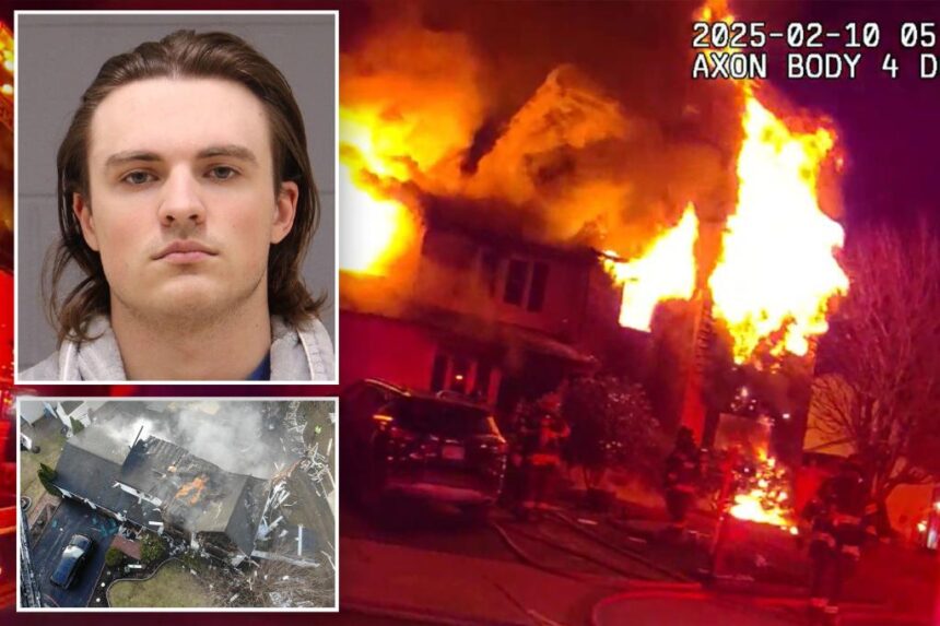 Michigan man drives over 700 miles, sets fire to home of man who communicated with his ex: officials