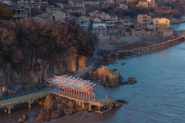 Minimal Blades Flutter in the Breeze in a Shoreline Installation on China’s Chaishan Island — Colossal