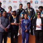 Olympian Raiza Dhillon and Shaan Singh stun national record holder Ganemat Sekhon and Bhavtegh Singh in skeet mixed team