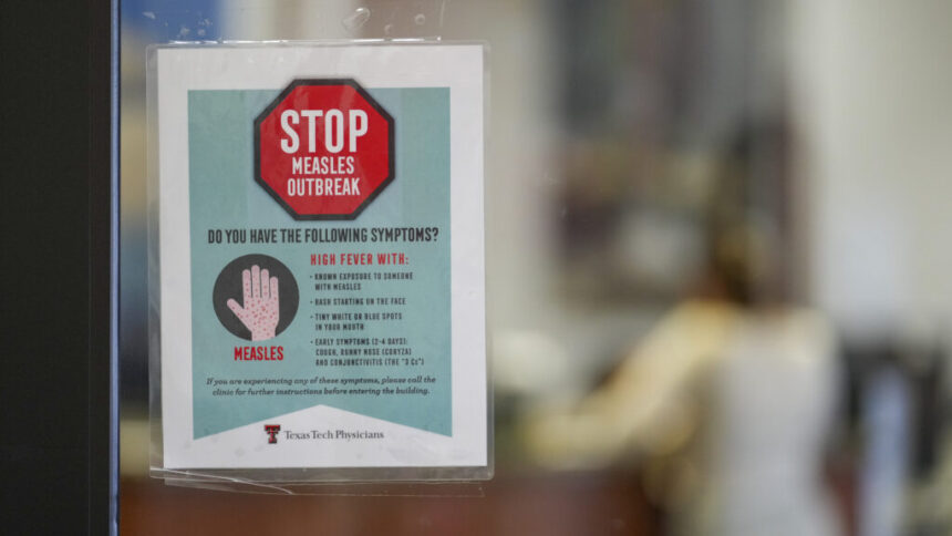 On Texas measles outbreak, Trump administration’s messaging is atypical