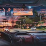 Paradise and Precarity Merge in Jessica Taylor Bellamy’s Paintings of Los Angeles Life — Colossal