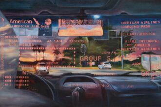 Paradise and Precarity Merge in Jessica Taylor Bellamy’s Paintings of Los Angeles Life — Colossal