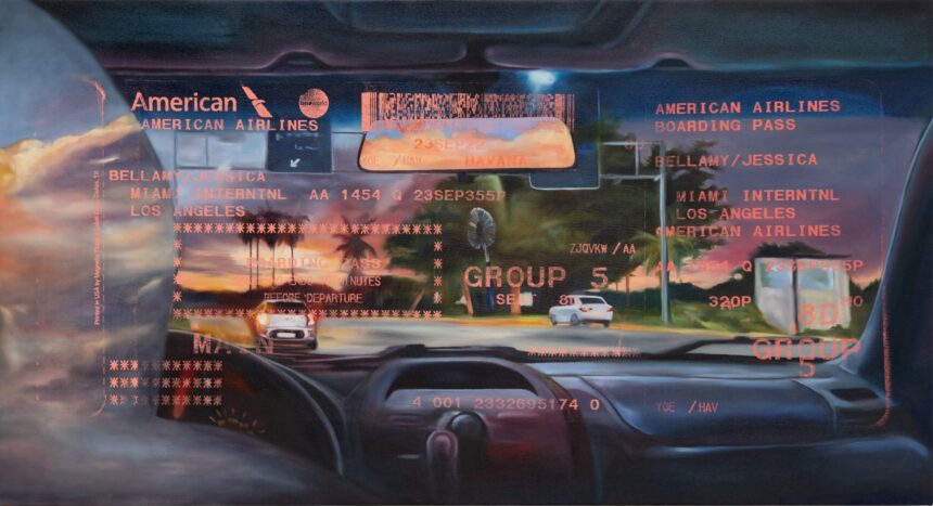 Paradise and Precarity Merge in Jessica Taylor Bellamy’s Paintings of Los Angeles Life — Colossal