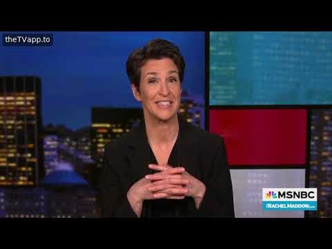 Rachel Maddow Devastates Trump And Calls Him A Decorative President