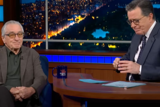 Robert De Niro’s Politically Charged Answer Leaves ‘Late Show’ In Eerie Silence