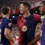 Sevilla vs. Barcelona score, highlights: Robert Lewandowski stars as Barca stay in La Liga title race