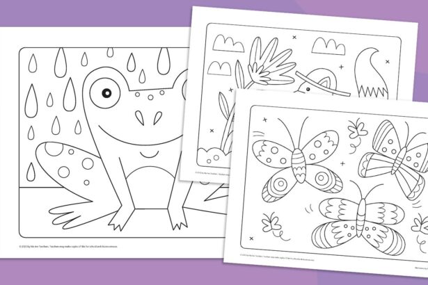 Spring Coloring Pages: Free Download