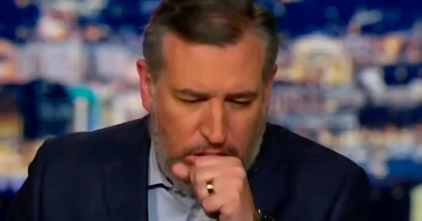 Ted Cruz Chokes While Ranting About ‘Sex Change Surgeries In Guatemala’ On Fox News