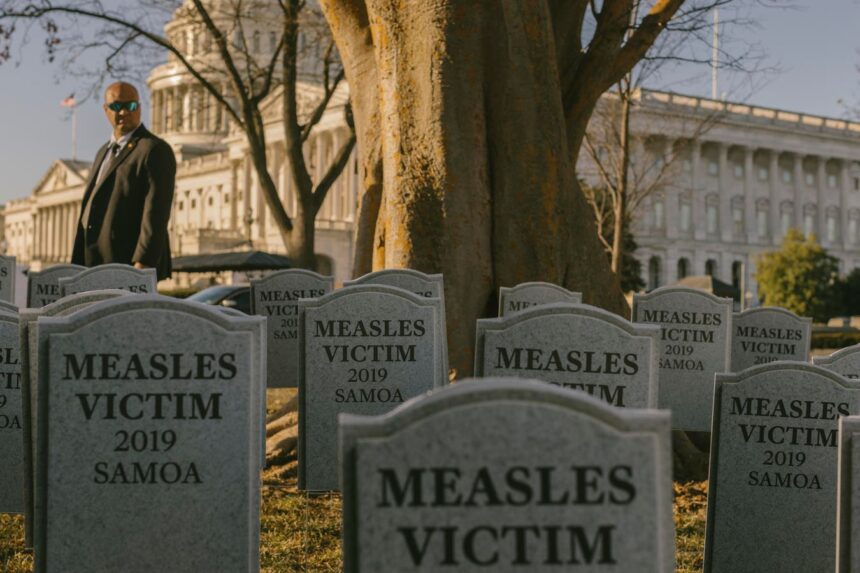 Texas Measles Outbreak Hits As Congress Weighs RFK Jr.’s HHS Secretary Bid