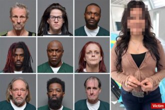 These are the nine creeps charged with kidnapping, rape of Long Island teen Emmarae Gervasi