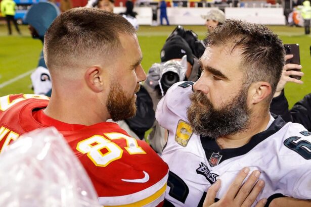 Travis Kelce Wishes He Could Play Jason Kelce in Super Bowl 2025