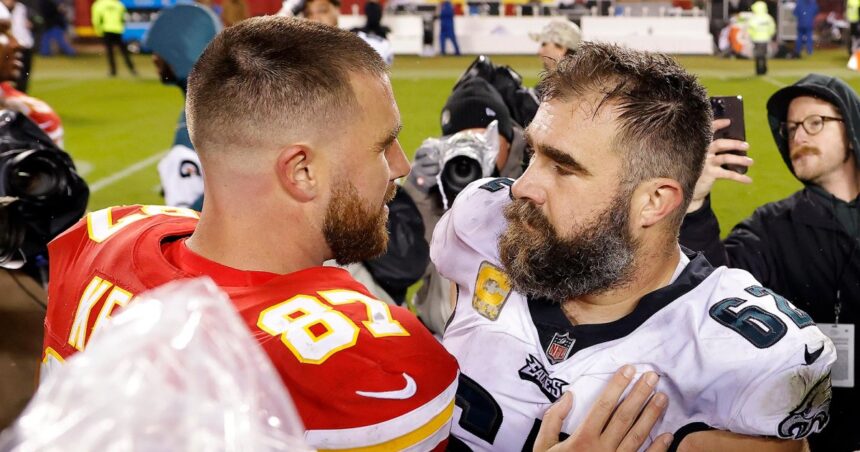 Travis Kelce Wishes He Could Play Jason Kelce in Super Bowl 2025