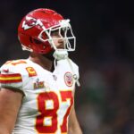 Travis Kelce passes Jerry Rice for most career Super Bowl receptions in loss to Eagles