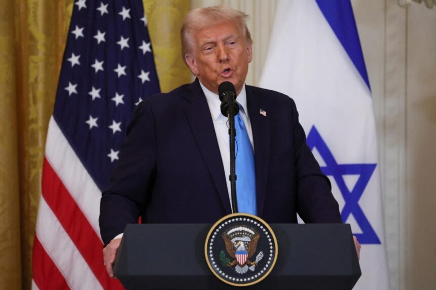 Trump says US could take over Gaza