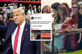 Trump trolls Taylor Swift after singer is ‘booed’ at Super Bowl 2025