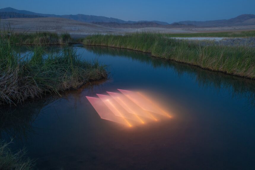 Watery Landscapes Set the Stage for Lachlan Turczan’s Ephemeral Light Installations — Colossal