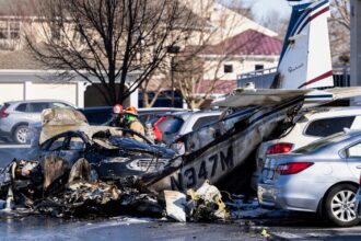 A single-engine plane crashes near a Pennsylvania airport, injuring 5 passengers : NPR