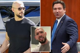 Andrew Tate he taunts DeSantis after Florida launches criminal investigation