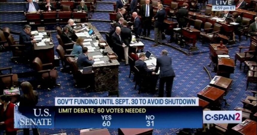 BREAKING: Government Funding Bill Passes Key Senate Vote – Nine Dems Vote Yes |