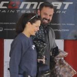 Ben Affleck and Jennifer Garner Laugh Together During Paintball Outing