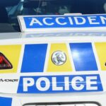 Carnage as car collides with cattle